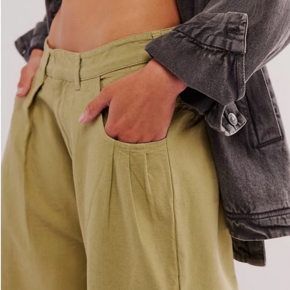 Free People Sweet Talk Chino Pants black size 8 - Picture 8 of 12